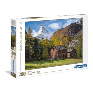 Clementoni (32561) - "Fascination with Matterhorn" - 2000 brikker puslespil