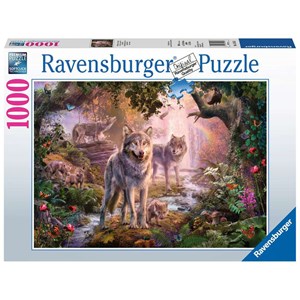 Ravensburger (15185) - "Summer Wolves" - 1000 brikker puslespil