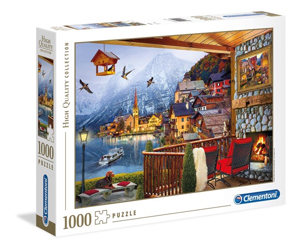 Clementoni (39481) - "Hallstatt, Austria" - 1000 brikker puslespil