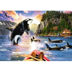 Ravensburger (15270) - "Close Encounters" - 1000 brikker puslespil