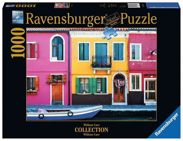 Ravensburger (19865) - "185 Graziella, Burano" - 1000 brikker puslespil