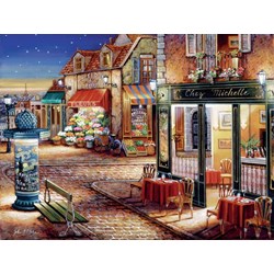 Ravensburger (16244) - "Paris's Secret Corner" - 1500 brikker puslespil