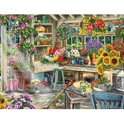 Ravensburger (13996) - "Gardener's Paradise" - 2000 brikker puslespil