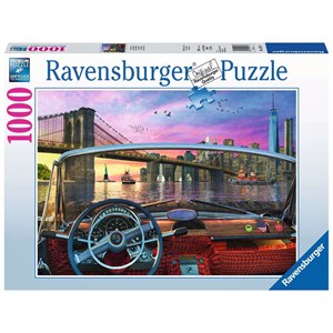 Ravensburger (15267) - "Brooklyn Bridge" - 1000 brikker puslespil
