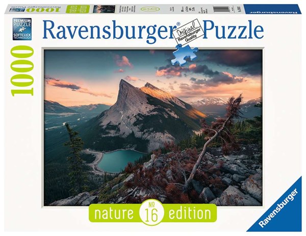 Ravensburger (15011) - "Rugged Rocky Mountains" - 1000 brikker puslespil