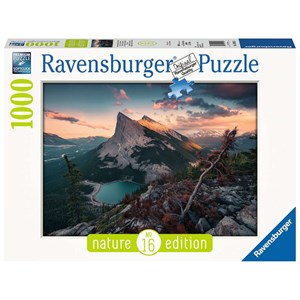 Ravensburger (15011) - "Rugged Rocky Mountains" - 1000 brikker puslespil