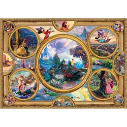 Schmidt Spiele (59607) - Thomas Kinkade: "Disney Dreams Collection" - 2000 brikker puslespil