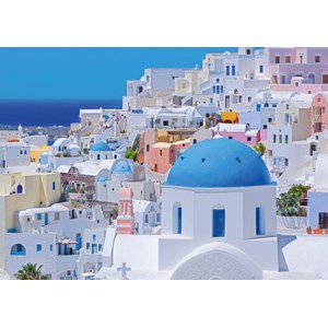 Schmidt Spiele (58947) - "Santorini" - 1000 brikker puslespil