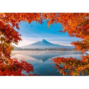 Schmidt Spiele (58946) - "Mount Fuji" - 1000 brikker puslespil