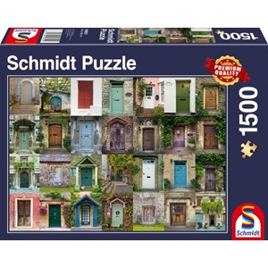 Schmidt Spiele (58950) - "Doors" - 1500 brikker puslespil