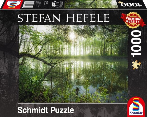 Schmidt Spiele (59670) - Stefan Hefele: "Homeland Jungle" - 1000 brikker puslespil