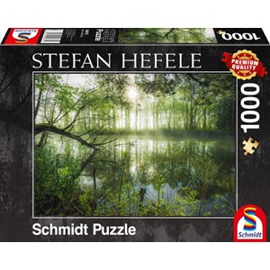 Schmidt Spiele (59670) - Stefan Hefele: "Homeland Jungle" - 1000 brikker puslespil