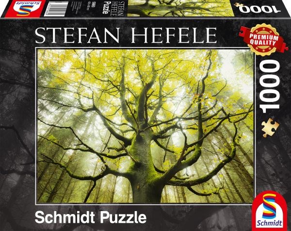 Schmidt Spiele (59669) - Stefan Hefele: "Dream Tree" - 1000 brikker puslespil