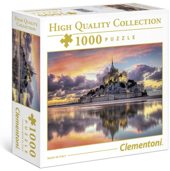 Clementoni (96160)) - "Mont St. Michel" - 1000 brikker puslespil