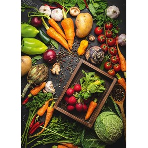 Schmidt Spiele (58398) - "Superfood" - 1000 brikker puslespil