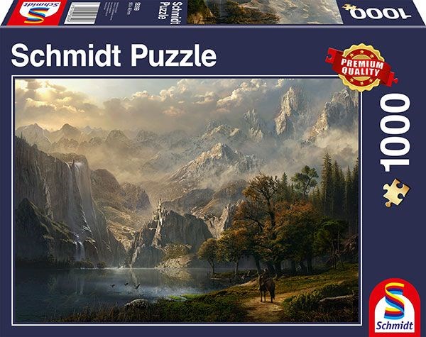Schmidt Spiele (58399) - "Waterfall Idyll" - 1000 brikker puslespil