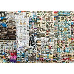 Schmidt Spiele (58394) - "Souvenir Stand" - 1000 brikker puslespil