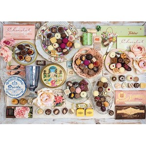 Schmidt Spiele (58940) - "Chocolate Nostalgia" - 1500 brikker puslespil