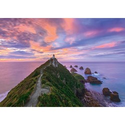 Schmidt Spiele (59348) - Mark Gray: "Nugget Point Lighthouse, New Zealand" - 3000 brikker puslespil