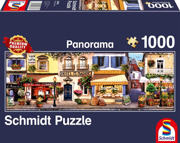 Schmidt Spiele (58383) - "Stroll through Paris" - 1000 brikker puslespil