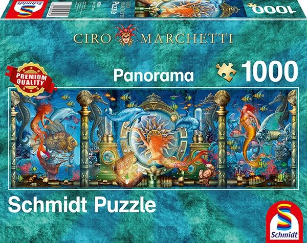 Schmidt Spiele (59613) - Ciro Marchetti: "Underwater World" - 1000 brikker puslespil