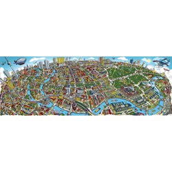 Schmidt Spiele (59594) - Hartwig Braun: "Berlin Cityscape" - 1000 brikker puslespil