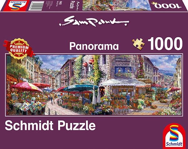 Schmidt Spiele (59652) - Sam Park: "Spring Atmosphere" - 1000 brikker puslespil