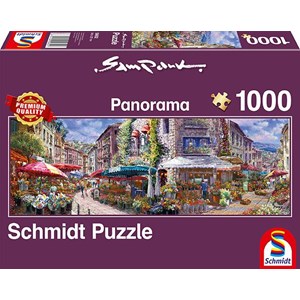 Schmidt Spiele (59652) - Sam Park: "Spring Atmosphere" - 1000 brikker puslespil