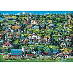 Schmidt Spiele (59640) - Eric Dowdle: "Midway" - 1000 brikker puslespil