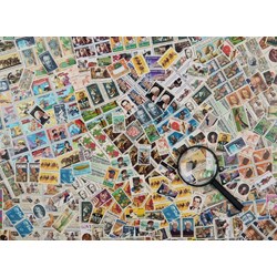 Ravensburger (14805) - "Stamps Challenge" - 500 brikker puslespil