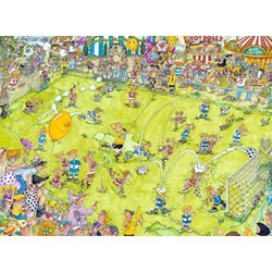Ravensburger (14786) - "At the Soccer Match" - 500 brikker puslespil