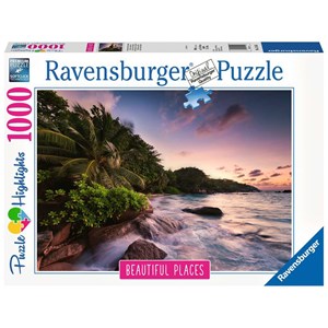 Ravensburger (15156) - "Island Seychelles" - 1000 brikker puslespil