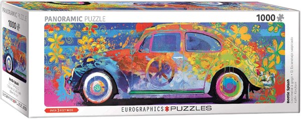 Eurographics (6010-5441) - "Beetle Splash" - 1000 brikker puslespil