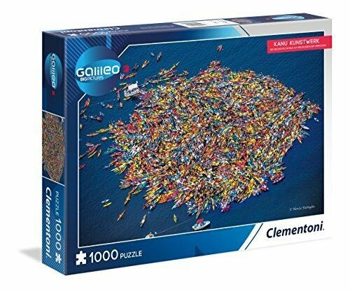 Clementoni (59088) - "Canoe" - 1000 brikker puslespil