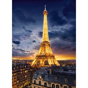 Clementoni (39514) - "Eiffel Tower" - 1000 brikker puslespil