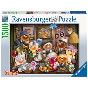 Ravensburger (15014) - "Gelini Family" - 1500 brikker puslespil