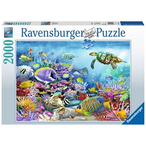 Ravensburger (16704) - "Coral Reef Majesty" - 2000 brikker puslespil