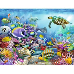 Ravensburger (16704) - "Coral Reef Majesty" - 2000 brikker puslespil