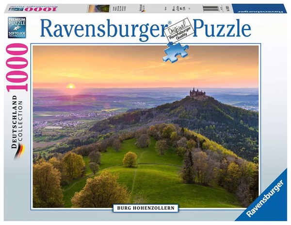 Ravensburger - "Castle Hohenzollern" - 1000 brikker puslespil