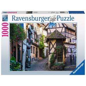Ravensburger (15257) - "Eguisheim, Alsace" - 1000 brikker puslespil