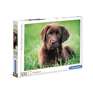 Clementoni (35072) - "Chocolate Puppy" - 500 brikker puslespil