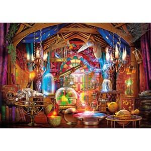 Clementoni (31813) - "The Wizard's Workshop" - 1500 brikker puslespil