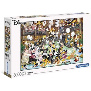 Clementoni (36525) - "Disney Gala" - 6000 brikker puslespil