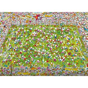 Clementoni (39537) - Guillermo Mordillo: "The Match" - 1000 brikker puslespil