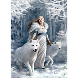 Clementoni (39477) - Anne Stokes: "Winter Guardians" - 1000 brikker puslespil