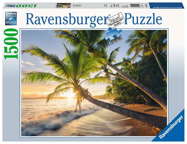 Ravensburger (15015) - "Beach" - 1500 brikker puslespil