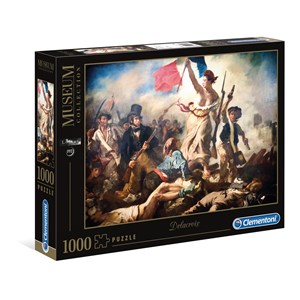 Clementoni (39549) - Eugene Delacroix: "Liberty Leading The People" - 1000 brikker puslespil