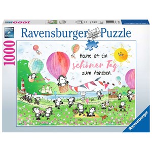 Ravensburger (19473) - "Sheepworld" - 1000 brikker puslespil