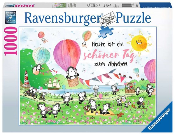 Ravensburger (19473) - "Sheepworld" - 1000 brikker puslespil