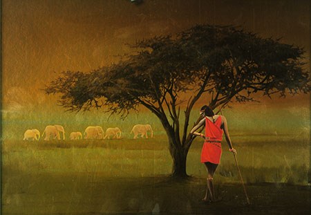 Clementoni - "African Maasai" - 1000 brikker puslespil